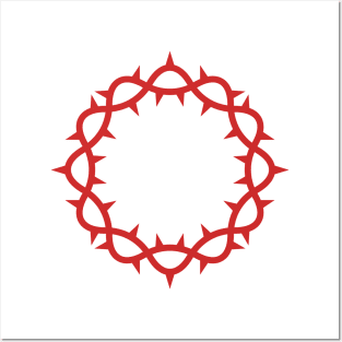 Crown of thorns of the Lord and Savior Jesus Christ. Posters and Art